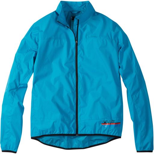 Madison Flux super light men's packable shell Jacket Hawaiian blue