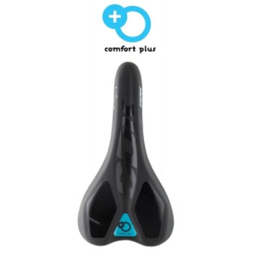 DDK 073MF - Comfort Plus Unisex MTB Saddle in Black