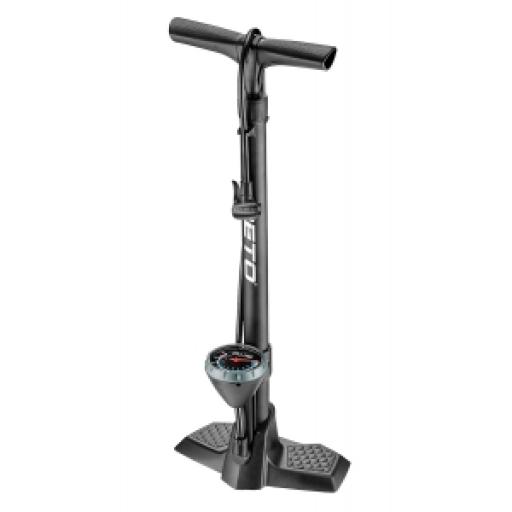 Beto Echo Plastic Barrel Floor Pump W/Gauge