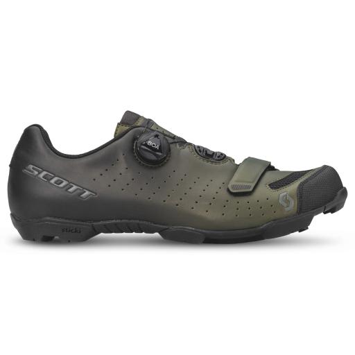 SCOTT MTB COMP BOA® SHOE Black Fade/ Mettallic Brown