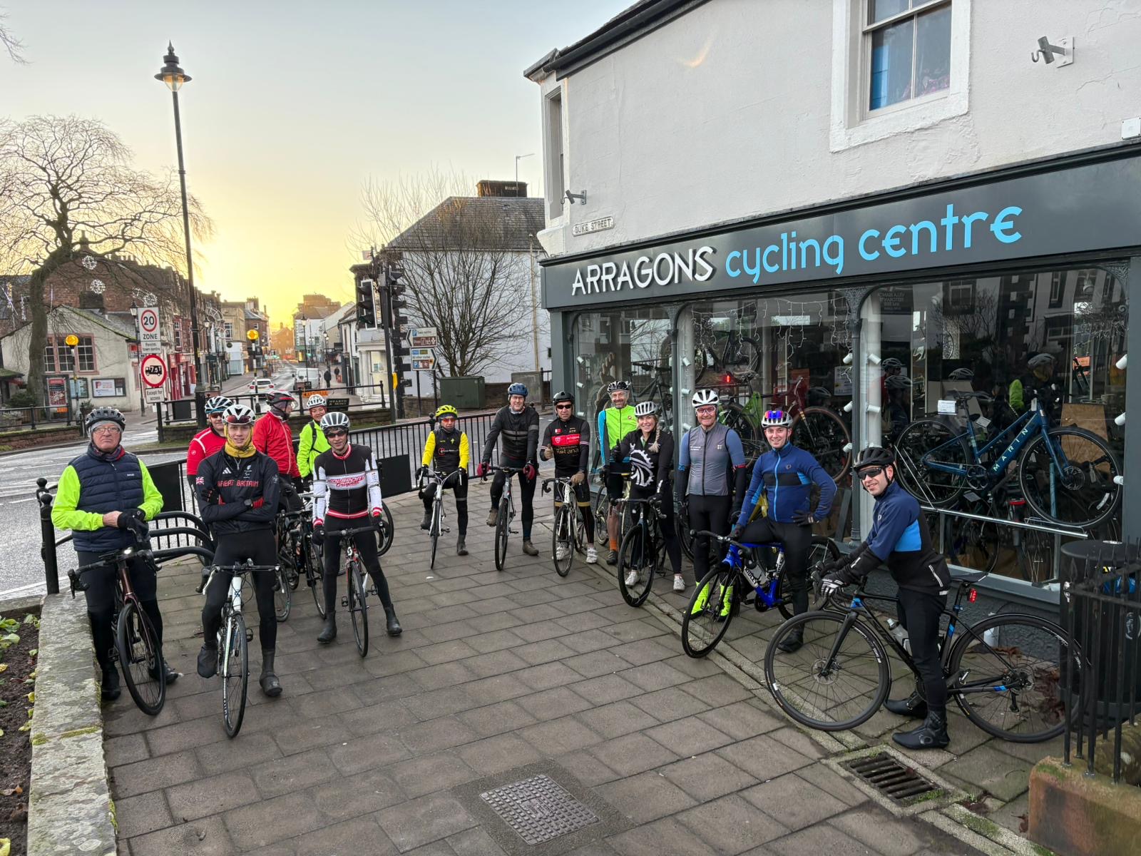 Join us on Boxing Day 09:00 for a festive road ride